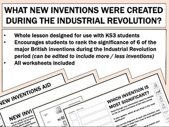 Industrial Revolution: Inventions