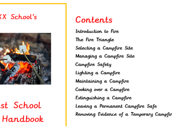 Level 3 Forest School Leader Fire Handbook