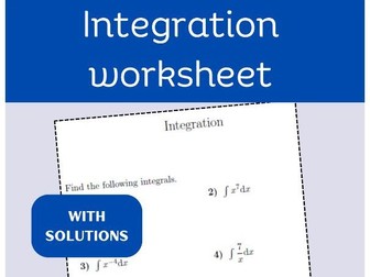 Integration worksheet (with solutions)