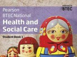 health and social care level 3 unit 5 assignment brief