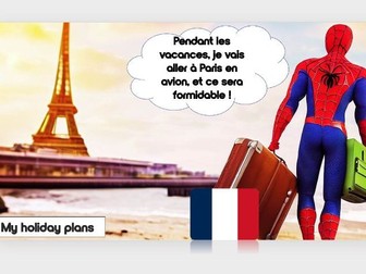 Year 8 Unit 9: FRENCH: Talk about future holidays  (EPI / MARS EARS)
