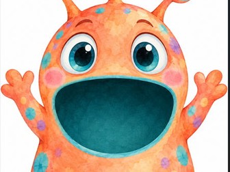 Feed the Alien phonics game