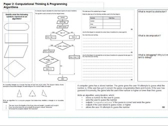 OCR 9-1 Computer Science - Component 2 Revision Pack