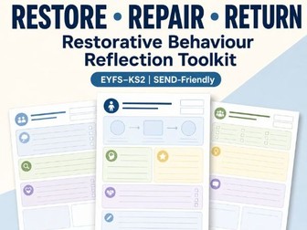 Restorative Behaviour Reflection Toolkit