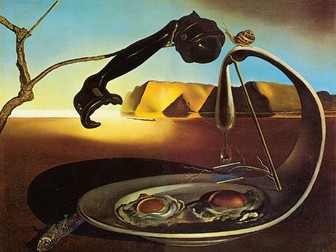 Salvador Dali in his artist quotes on painting, Surrealism & life - free resource, art history