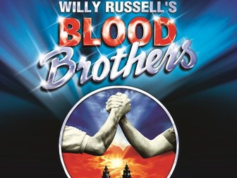 Three exemplar responses to the extract questions on 'Blood Brothers'