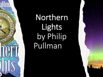 FULL SCHEME OF WORK for Northern Lights - Philip Pullman