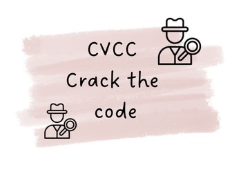 CVCC/CCVC Crack the code