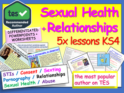 Sex and Relationships / Sexual Health + RSE Lessons