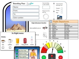 EYFS Airport/Aeroplane Role Play Resource Pack