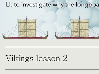 KS2 Viking Longboat Lesson
