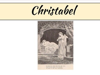 Coleridge Christabel A Level Literature