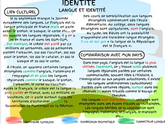 IB topics - Cultural link