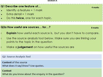 Edexcel GCSE History Exam Question How-To