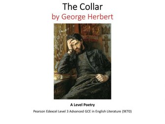 A Level Poetry: The Collar by George Herbert