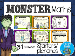 Halloween Maths Challenges KS2 | Teaching Resources
