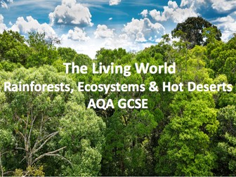 AQA GCSE Geography - The Living World SOW