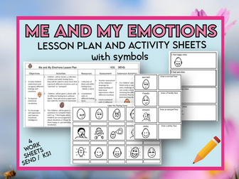 ME and my Emotions Lesson Plan KS1/SEND