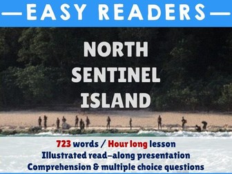 Comprehension - North Sentinel Island - PowerPoint & Worksheet