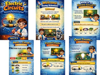 Electric Circuits | KS2 Science Worksheets, STEM Activities & Printable Workbook