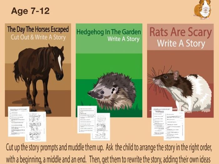 Story Prompts To Write Animal Stories (7-12 Years) | Teaching Resources