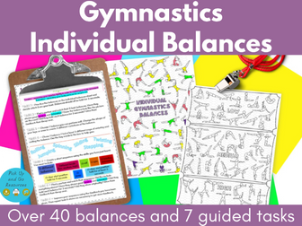 Individual Gymnastics Balances