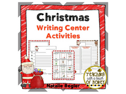 Christmas Writing Center Activities
