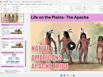 OCR B GCSE making of America lesson 6- tribal culture