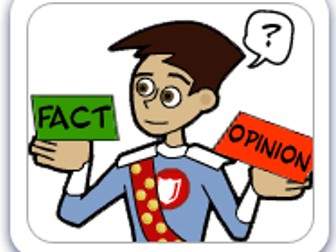 Teaching Fact and Opinion