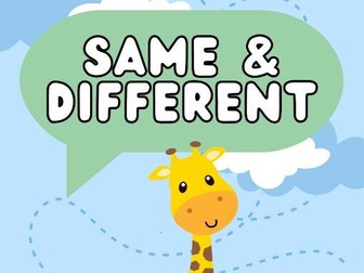 Same and Different