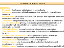 Global Politics - Edexcel Politics A-Level 9PL0