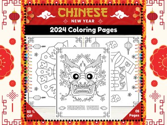 Chinese New Year Coloring Pages : Celebrate Chinese New Year