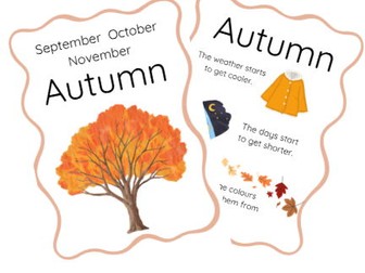 Seasons Fact Cards