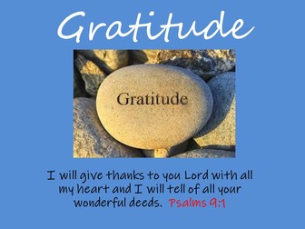 Gratitude - Collective Worship