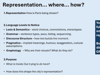 PARIS ANTHOLOGY - inside Out & Bill Bryson