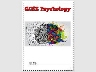 GCSE Psychology Psychological Problems 100 page activity booklet OCR New Spec 9-1