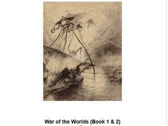 War of the Worlds extract booklet