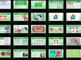 AAQ BTEC Health & Social Care Unit 1 HLD B2.5 Oral Health and the dentist