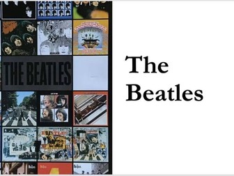 Music Cover Lesson / Homework - Pop - The Beatles (ICT needed)