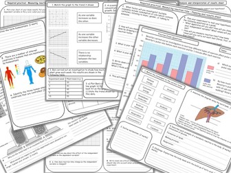 Photosynthesis, Respiration and Homeostasis worksheets NEW GCSE Biology
