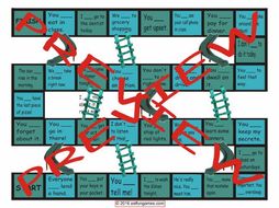 Modals of Obligation, Necessity and Prohibition Chutes and Ladders Board Game