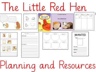 The Little Red Hen 2 Week Planning and Resources