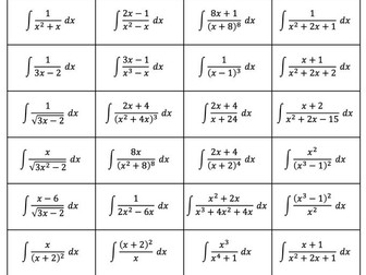 Integration for algebraic fractions