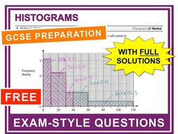 GCSE 9-1 Exam Question Practice (Histograms)