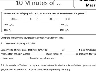 C3 STARTER PACK: 10 minutes of...