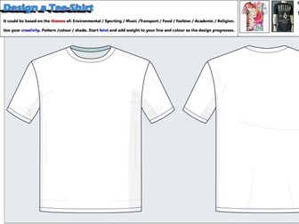 Creative Tee-shirt Design and Technology.