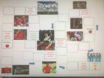 GCSE  AQA PE BOARD GAME