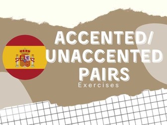 Use of accents in Spanish