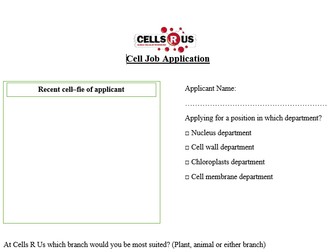 Cells job application