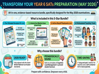 Year 6 Maths SATs 2026: Ultimate Resource Bundle